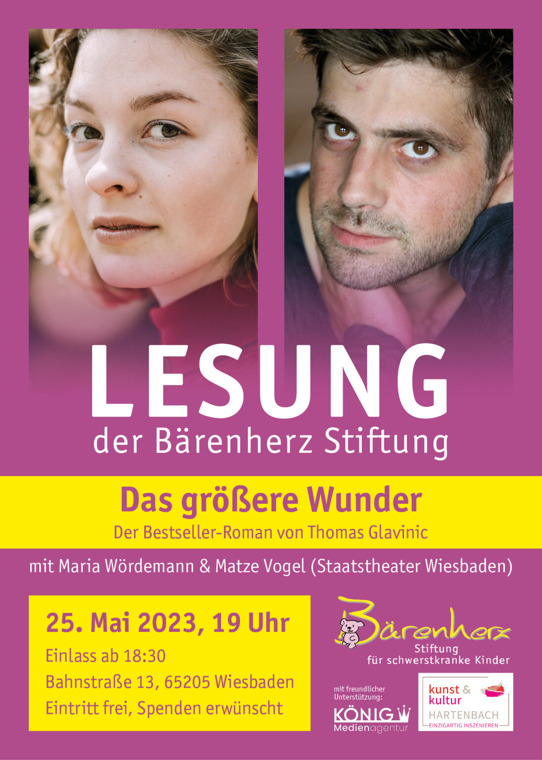 Lesung der Bärenherz-Stiftung