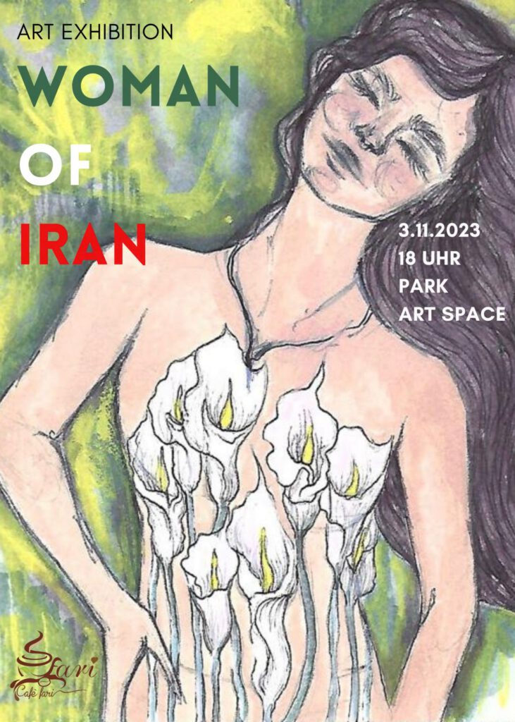 Ausstellungsplakat von »Woman of Iran«, © Park Art Space